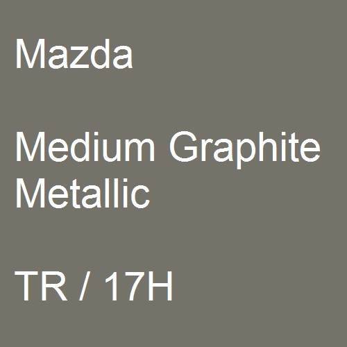 Mazda, Medium Graphite Metallic, TR / 17H.